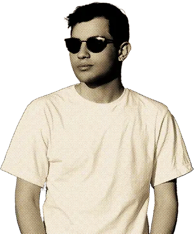Dvin with sunglasses