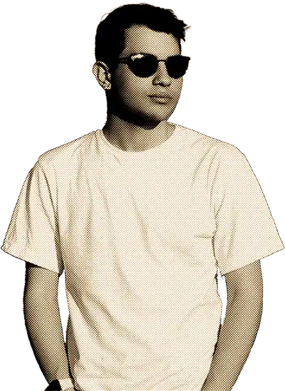 Dvin with sunglasses